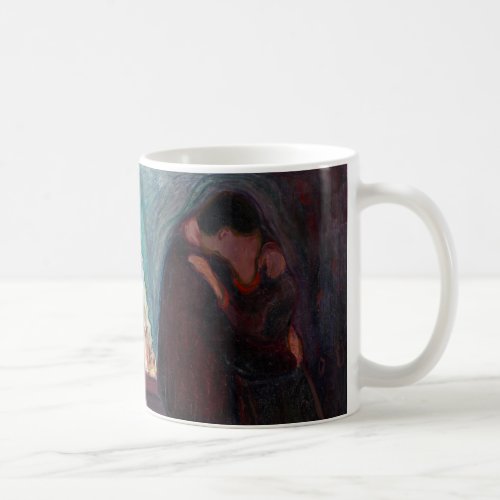 Edvard Munch _ The Kiss Coffee Mug