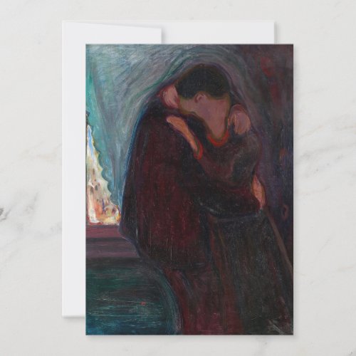 Edvard Munch _ The Kiss Invitation