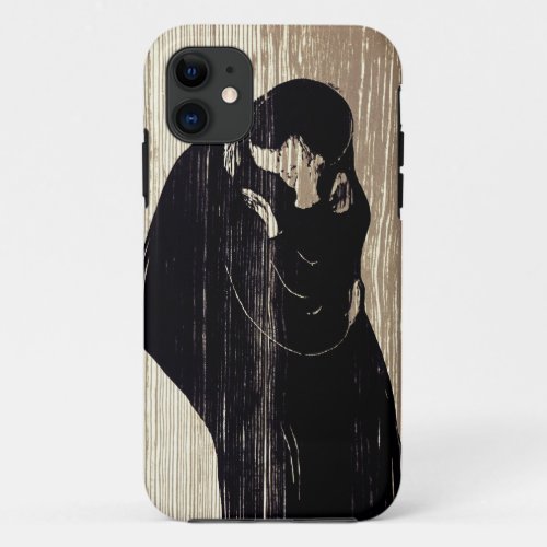 Edvard Munch _ The Kiss IV iPhone 11 Case