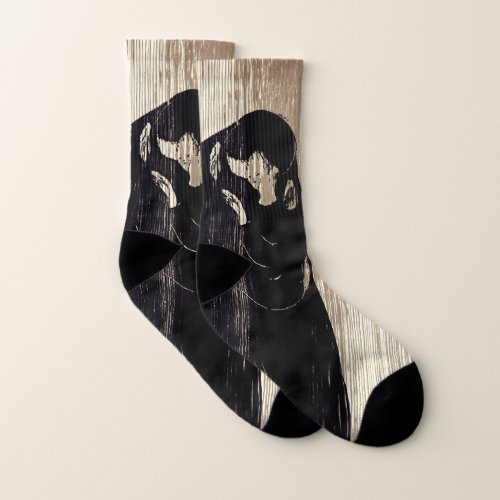 Edvard Munch _ The Kiss IV iPhone Socks