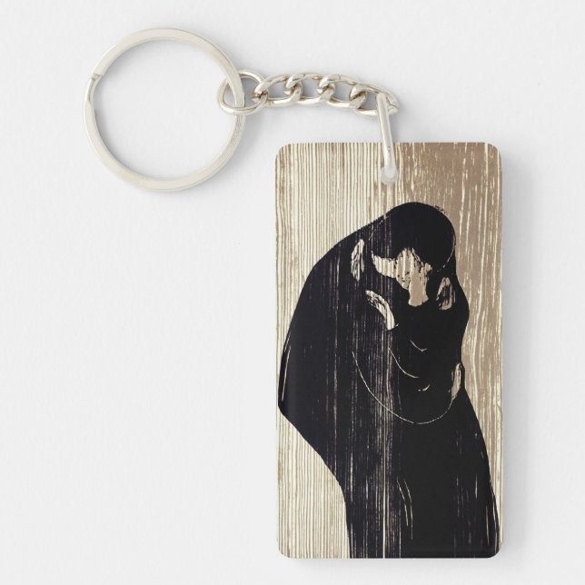 Edvard Munch - The Kiss IV Keychain (Front)