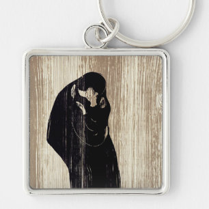Edvard Munch - The Kiss IV Keychain