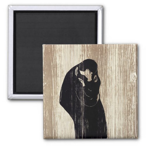 Edvard Munch _ The Kiss IV Magnet