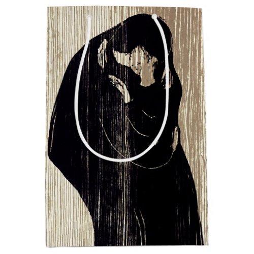 Edvard Munch _ The Kiss IV Medium Gift Bag