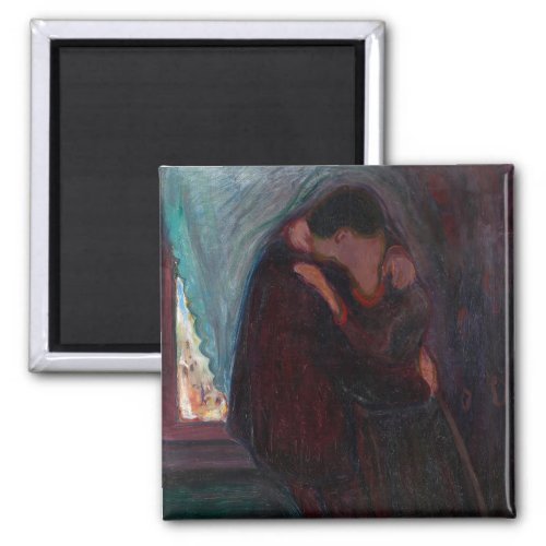 Edvard Munch _ The Kiss Magnet