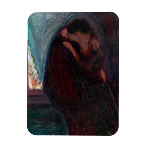 Edvard Munch _ The Kiss Magnet