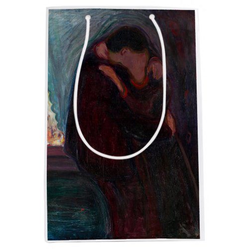 Edvard Munch _ The Kiss Medium Gift Bag