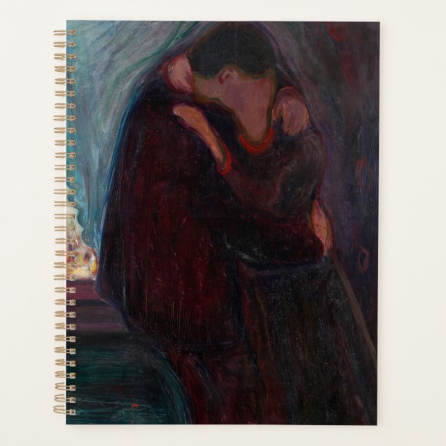 Edvard Munch - The Kiss Planner (Front)