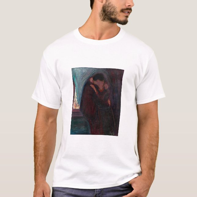 Edvard Munch - The Kiss T-Shirt (Front)