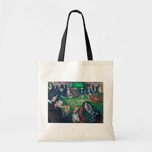 Edvard Munch _ The Roulette Table in Monte Carlo Tote Bag