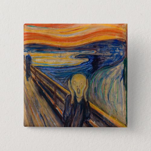 Edvard Munch _ The Scream 1893 Button