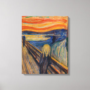 Edvard Munch - The Scream 1893 Canvas Print