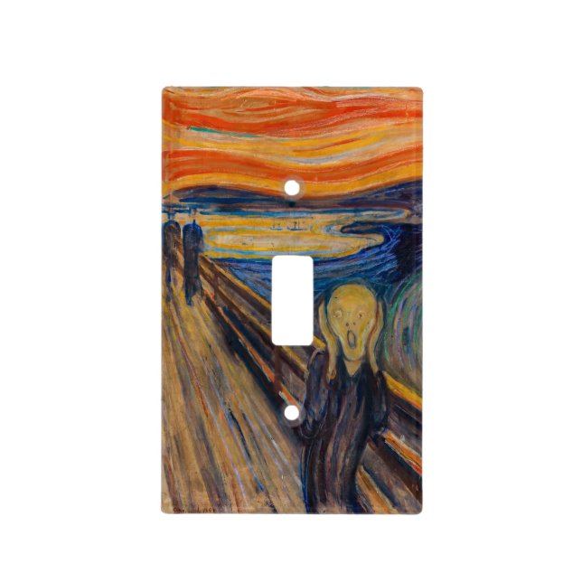 Edvard Munch - The Scream 1893 Light Switch Cover (Front)