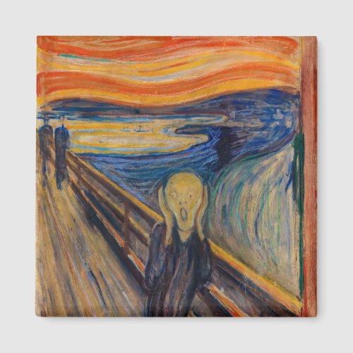 Edvard Munch _ The Scream 1893 Magnet