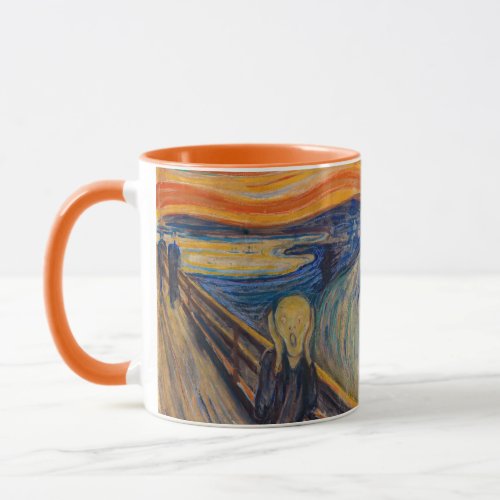 Edvard Munch _ The Scream 1893 Mug