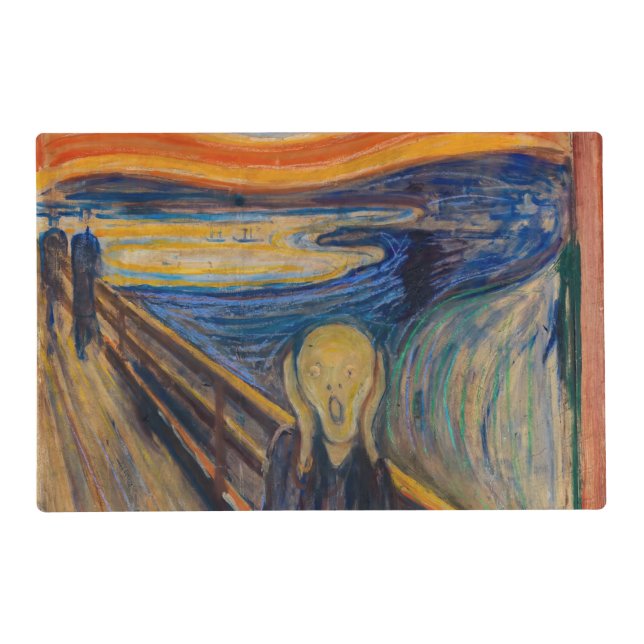 Edvard Munch - The Scream 1893 Placemat (Front)