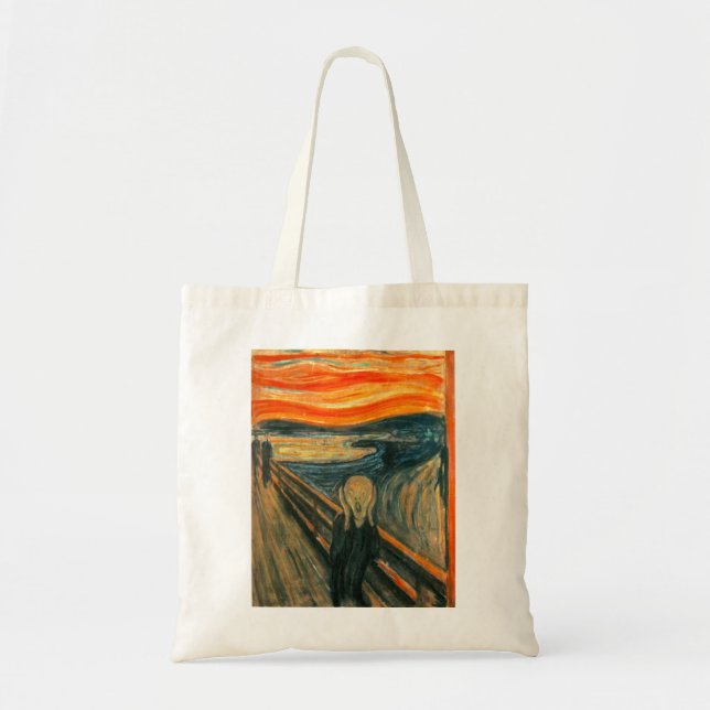 EDVARD MUNCH - The scream 1893 Tote Bag (Front)