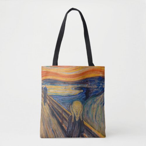 Edvard Munch _ The Scream 1893 Tote Bag