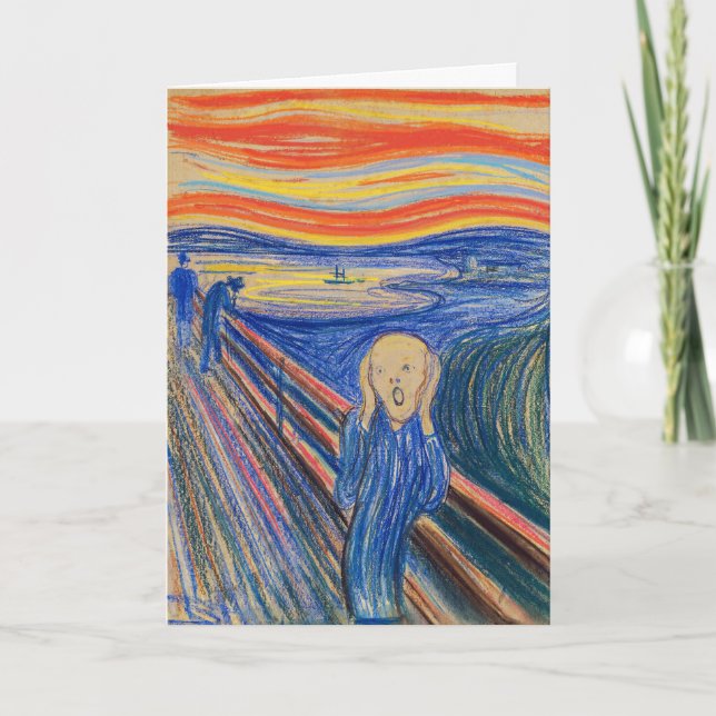 Edvard Munch - The Scream 1895 Card (Front)