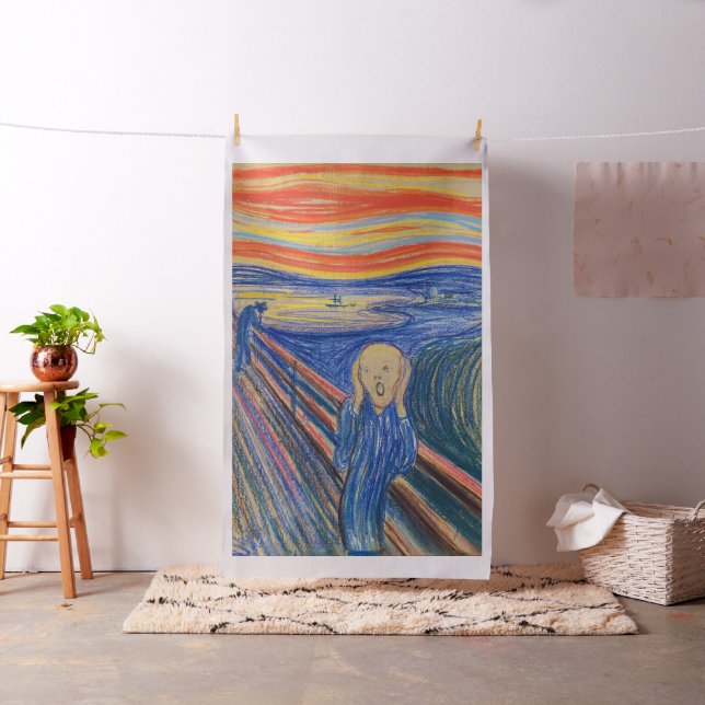 Edvard Munch - The Scream 1895 Fabric (In Situ)