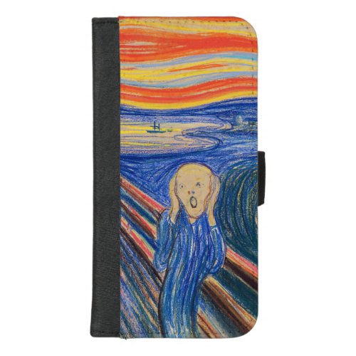 Edvard Munch _ The Scream 1895 iPhone 87 Plus Wallet Case