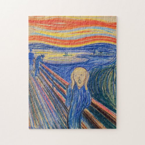 Edvard Munch _ The Scream 1895 Jigsaw Puzzle