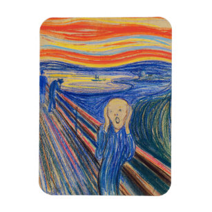 Edvard Munch - The Scream 1895 Magnet