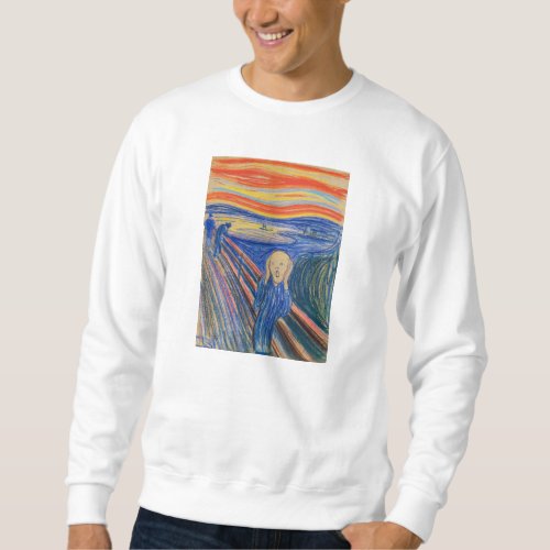 Edvard Munch _ The Scream 1895 Sweatshirt