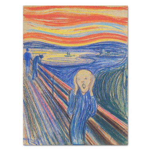 Edvard Munch _ The Scream 1895 Tissue Paper