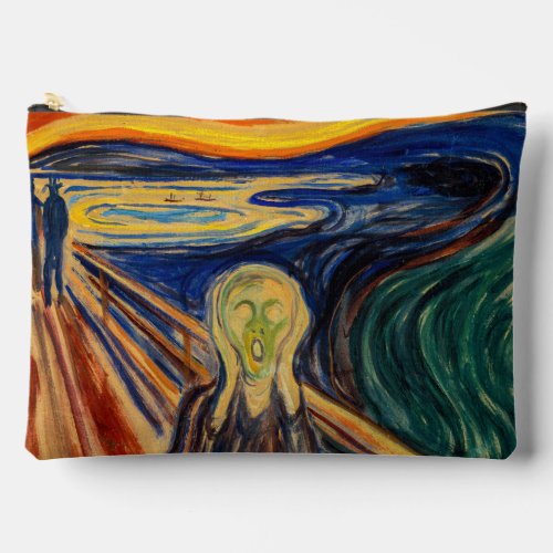 Edvard Munch _ The Scream 1910 Accessory Pouch