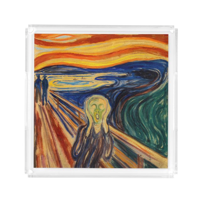 Edvard Munch - The Scream 1910 Acrylic Tray (Front)