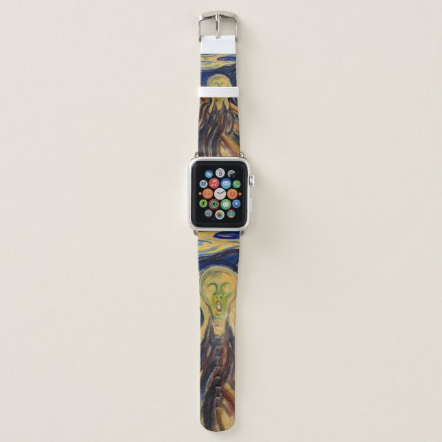 Edvard Munch - The Scream 1910 Apple Watch Band (Front)