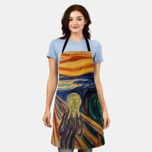 Edvard Munch - The Scream 1910 Apron