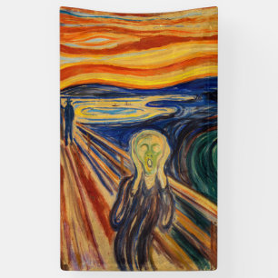 Edvard Munch - The Scream 1910 Banner