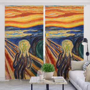Edvard Munch - The Scream 1910 Blackout Curtains
