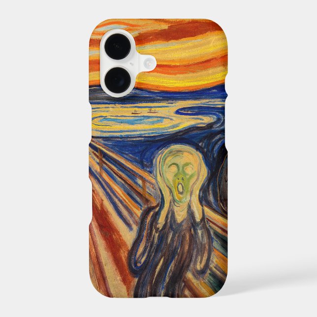 Edvard Munch - The Scream 1910 Case-Mate iPhone Case (Back)