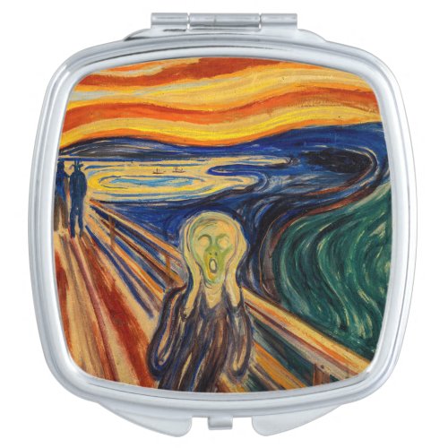 Edvard Munch _ The Scream 1910 Compact Mirror