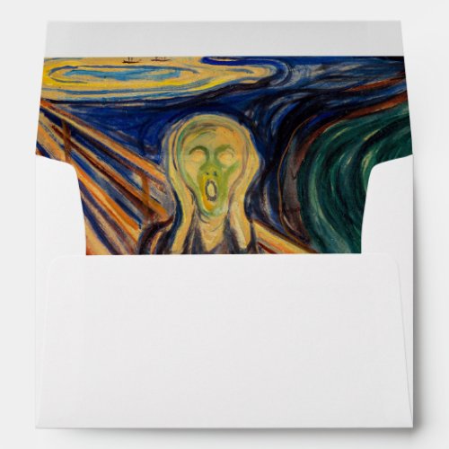 Edvard Munch _ The Scream 1910 Envelope