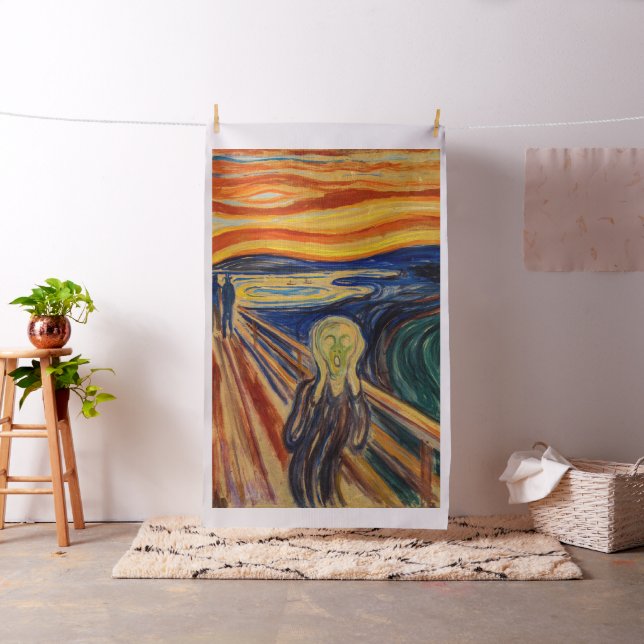 Edvard Munch - The Scream 1910 Fabric (In Situ)