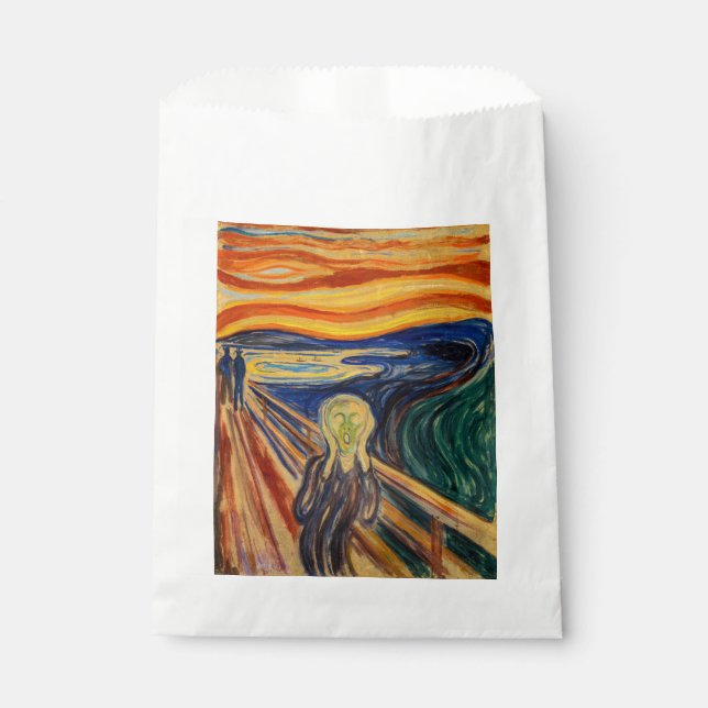 Edvard Munch - The Scream 1910 Favor Bag (Front)