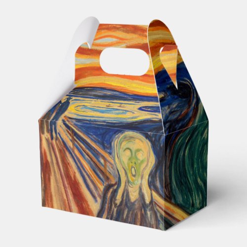 Edvard Munch _ The Scream 1910 Favor Boxes