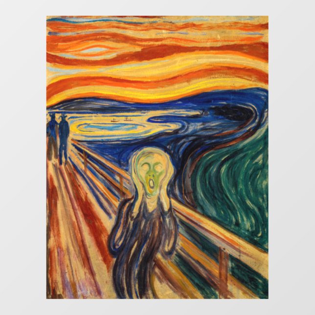 Edvard Munch - The Scream 1910 Floor Decals (Front)