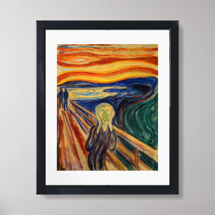 Edvard Munch - The Scream 1910 Framed Art