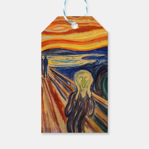 Edvard Munch _ The Scream 1910 Gift Tags