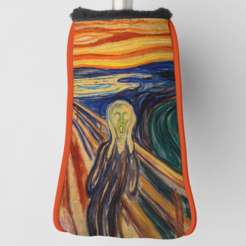 Edvard Munch _ The Scream 1910 Golf Head Cover