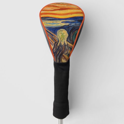 Edvard Munch _ The Scream 1910 Golf Head Cover