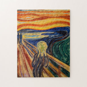 Edvard Munch - The Scream 1910 Jigsaw Puzzle
