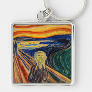 Edvard Munch - The Scream 1910 Keychain