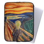 Edvard Munch - The Scream 1910 Laptop Sleeve<br><div class="desc">The Scream / Skrik - Edvard Munch,  1910</div>