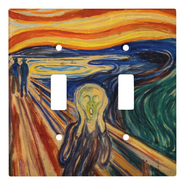 Edvard Munch - The Scream 1910 Light Switch Cover (Front)